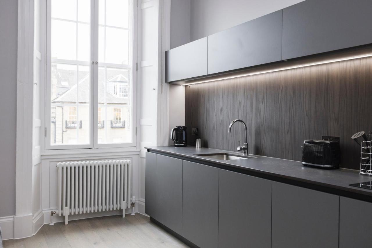 Joivy Luxurious Apt On Notable George Street Edimburgo Exterior foto